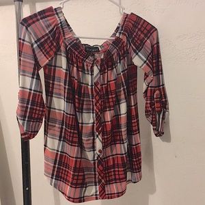 Off the shoulder blouse